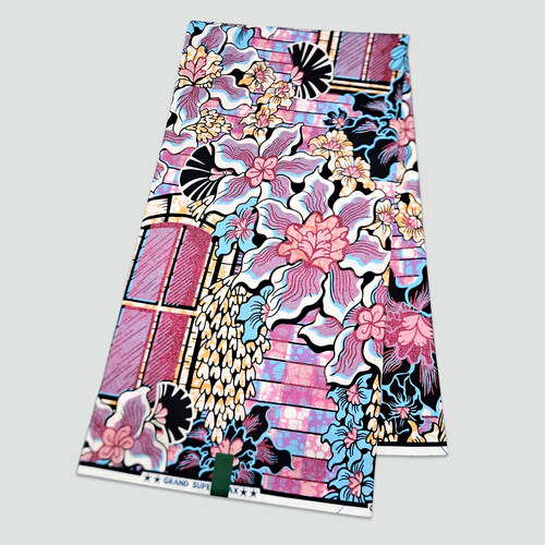 金砂非洲蜡染全棉服装面料