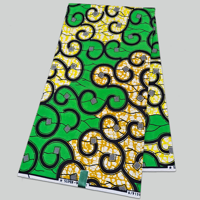 非洲蜡染布40X40全棉6码