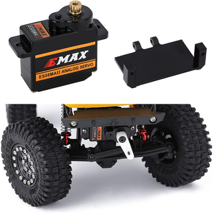 舵机座适用于遥控车船模型零件轴向SCX24升级部件 EMAX ES08MA