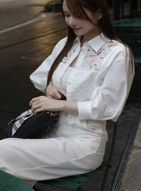ZOEYJA佐佐家 ETER@VE优雅蕾丝将结构廓形融合 轻盈细棉衬衫/开衫