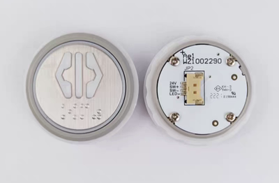 电梯按钮圆形Y0905221B轿厢按钮A4J52400/A3N52401