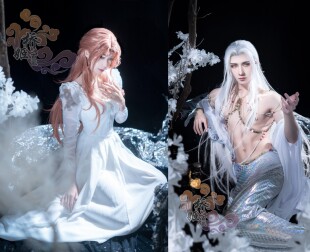 【掉落】暗域妖歌齐司礼海妖cos光与夜之恋西幻人鱼欲海狂澜乙女