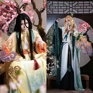 孔雀明王佛跳墙cos轻衫杏暖屠苏酒cos食物语定金古风古装桥姬古风