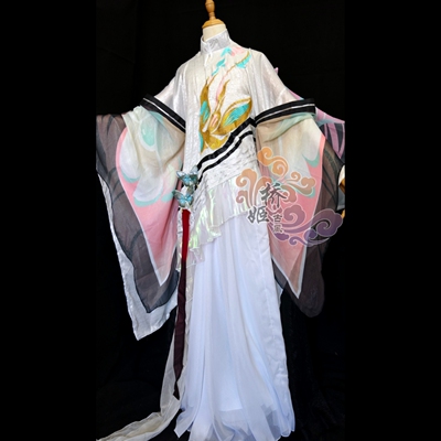 庄周cos 庄子定金 子休南华真人忘川风华录cos 古风古装 桥姬古风