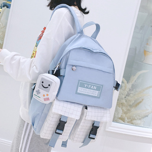 书包初中女生高中学生大容量2023新款双肩包轻便高颜值小学生背包
