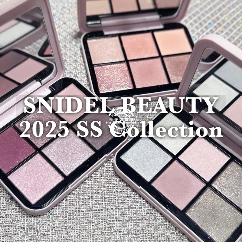日本SNIDEL BEAUTY 2025年限定珠光闪片六色眼影盘 不晕染不飞粉图片