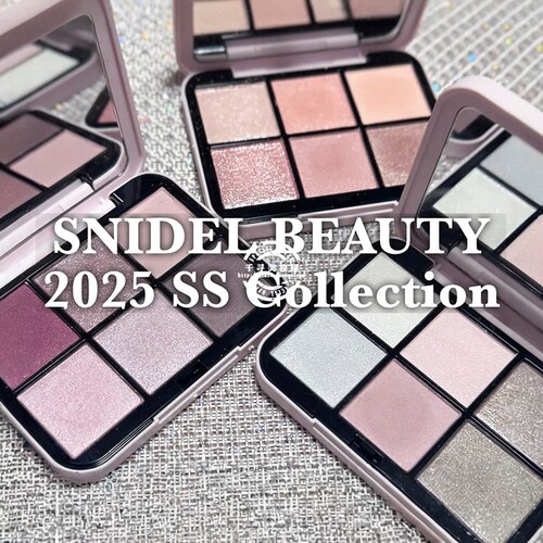 日本SNIDEL BEAUTY 2025年限定珠光闪片六色眼影盘 不晕染不飞粉