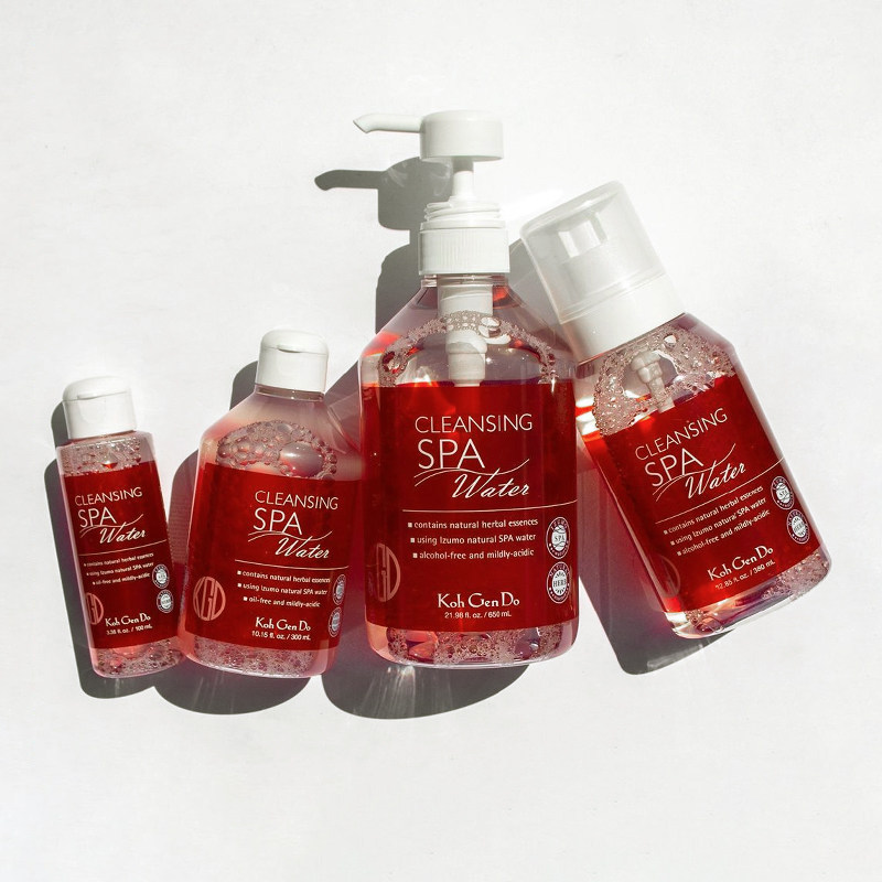 日本KohGenDo江原道草本精华SPA温泉水矿物卸妆水 温和敏感肌福音