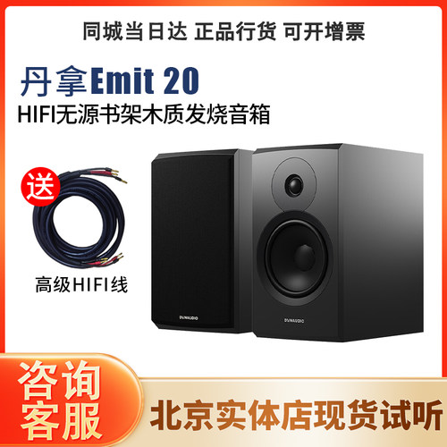 Dynaudio/丹拿 新意境系列Emit 20 HiFi无源书架音响木质发烧音箱