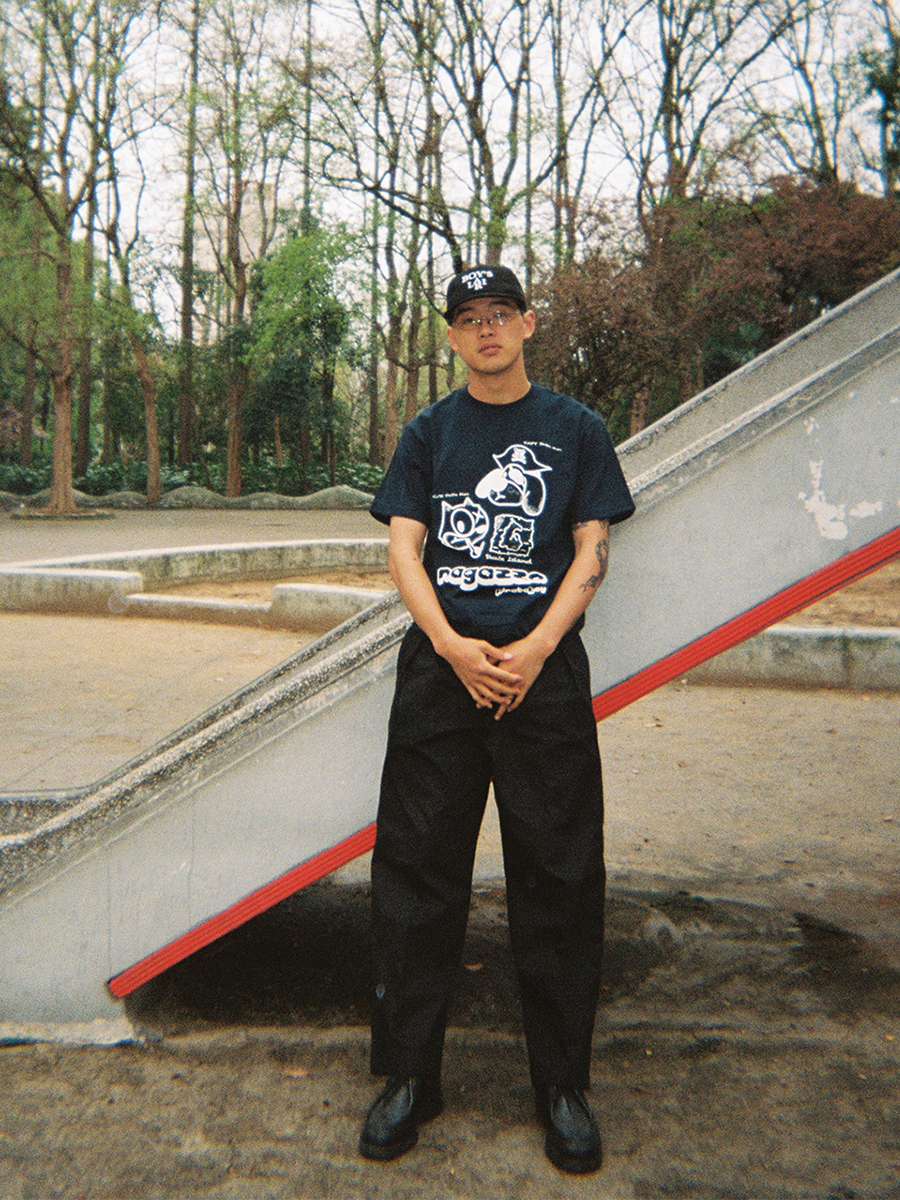 RAGAZZO海盗男孩印花宽松短袖T恤