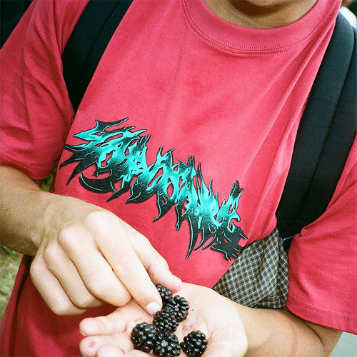 YARDSALE涂鸦字体印花短袖T恤