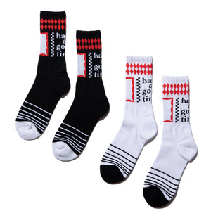 have 厚实LOGO袜子运动袜毛巾底ARGYLE均码 time 情侣 good 现货