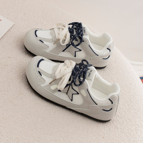 透气网面德训鞋女款2026新款夏季爆款学生ins潮百搭小众小白鞋子