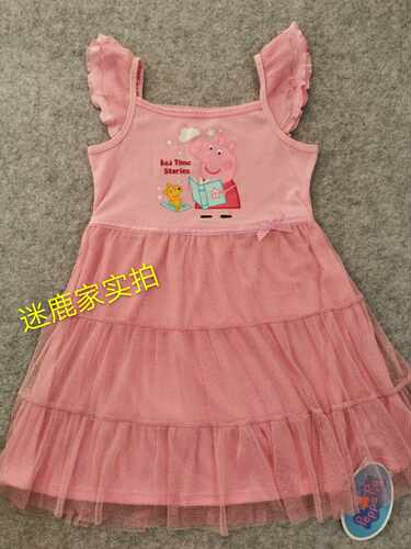 【现货】英国mothercare女宝女童小猪佩奇纱裙连衣裙