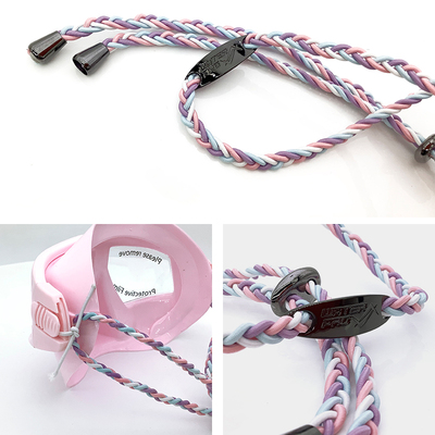 WATERPRO潜水面罩防缠绕头发高弹绳浮潜面镜带护发绳发饰美人鱼