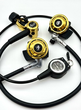 Bism中国限定 金色调节器限量版呼吸潜水调节器