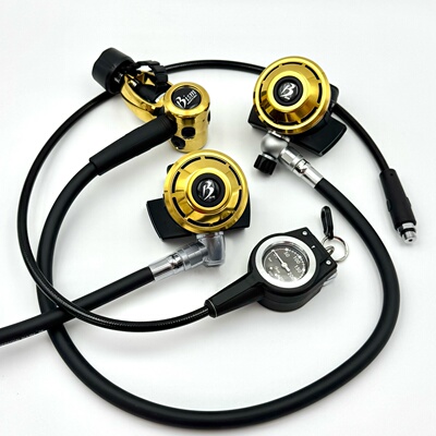 Bism中国限定 金色调节器限量版呼吸潜水调节器