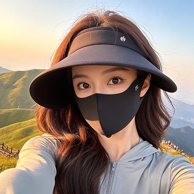 大头围防晒帽女款2026新款显脸小
