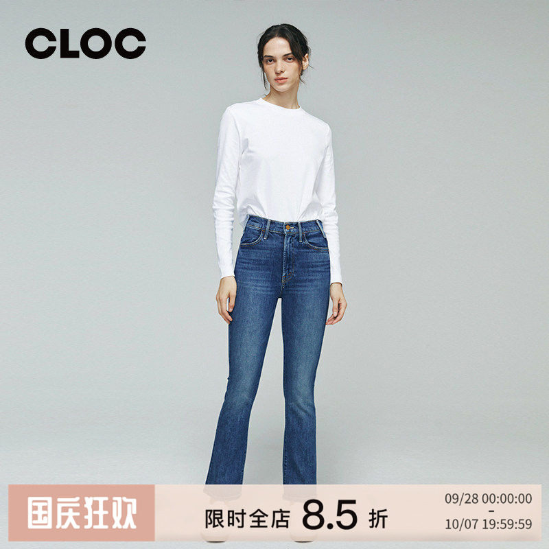 MOTHERDENIM微喇牛仔裤图片