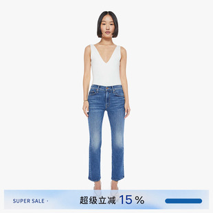 [CLOC]亚洲小个子版MOTHER INSIDER九分微喇牛仔裤女P0287-2104