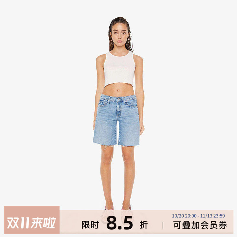 博主同款motherdenim牛仔中裤
