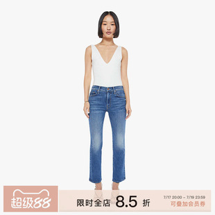 [CLOC]亚洲小个子版MOTHER INSIDER九分微喇牛仔裤女P0287-2104