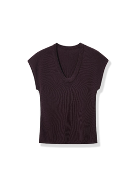 【安琪儿专享】U领小飞袖显瘦针织衫 - YGSS5290