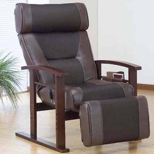 多功能老人折叠实木扶手沙发椅