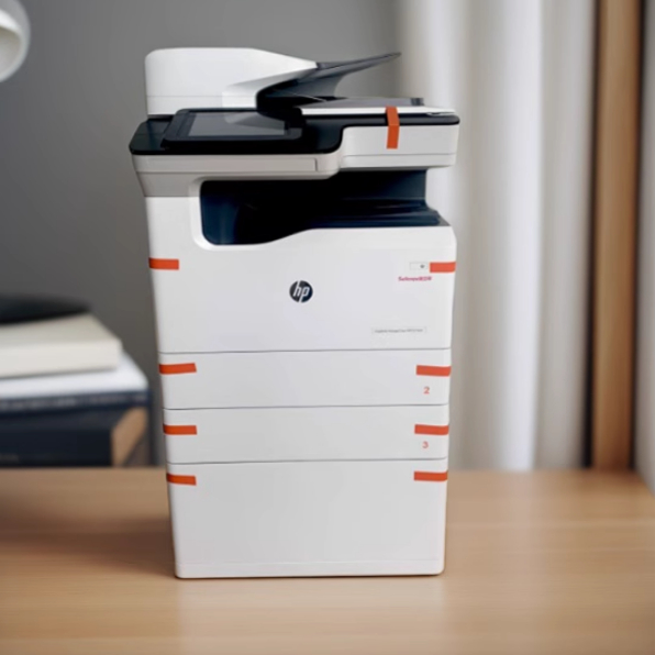 惠普页宽机HP77650 喷墨多功能商用一体打印机图文广告店主推款