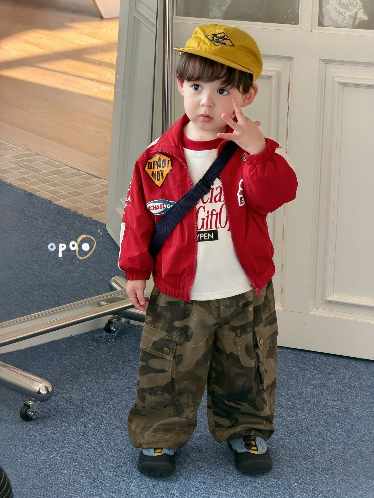 凡妈童装2026春新款男童小童韩版休闲夹克外套条纹T恤迷彩休闲裤,童装/婴儿装/亲子装,普通外套,淘宝优惠券,粉丝福利购,淘宝优惠卷