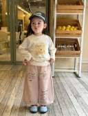 26春款 女童小童韩版 可爱小狗印花卫衣卫裤 凡妈童装 套装 两件套洋气