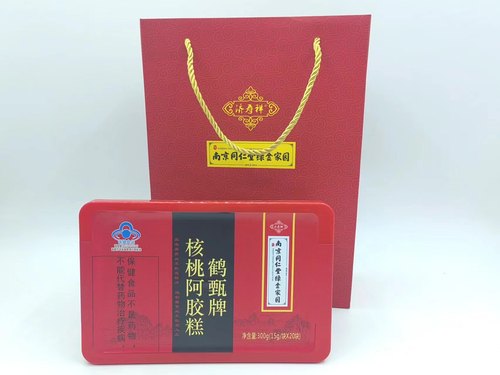 南京同仁堂黑芝麻核桃阿胶糕