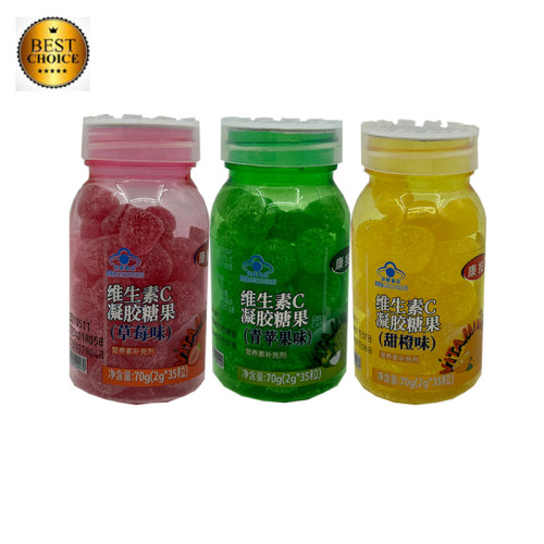 康投 维生素C 凝胶糖果   草莓 甜橙 青苹果味  2g*35粒