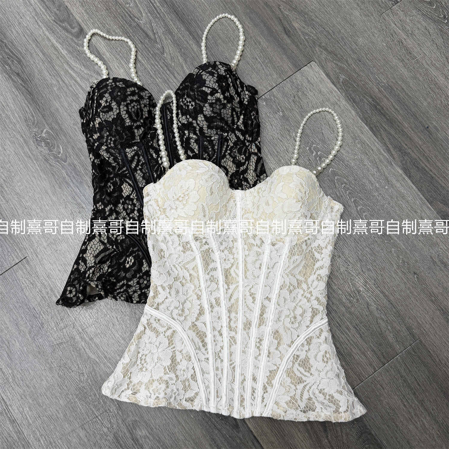 纯欲蕾丝鱼骨胸衣吊带背心女内搭带胸垫性感美背束腰辣妹打底抹胸,女装/女士精品,背心吊带,淘宝优惠券,粉丝福利购,淘宝优惠卷