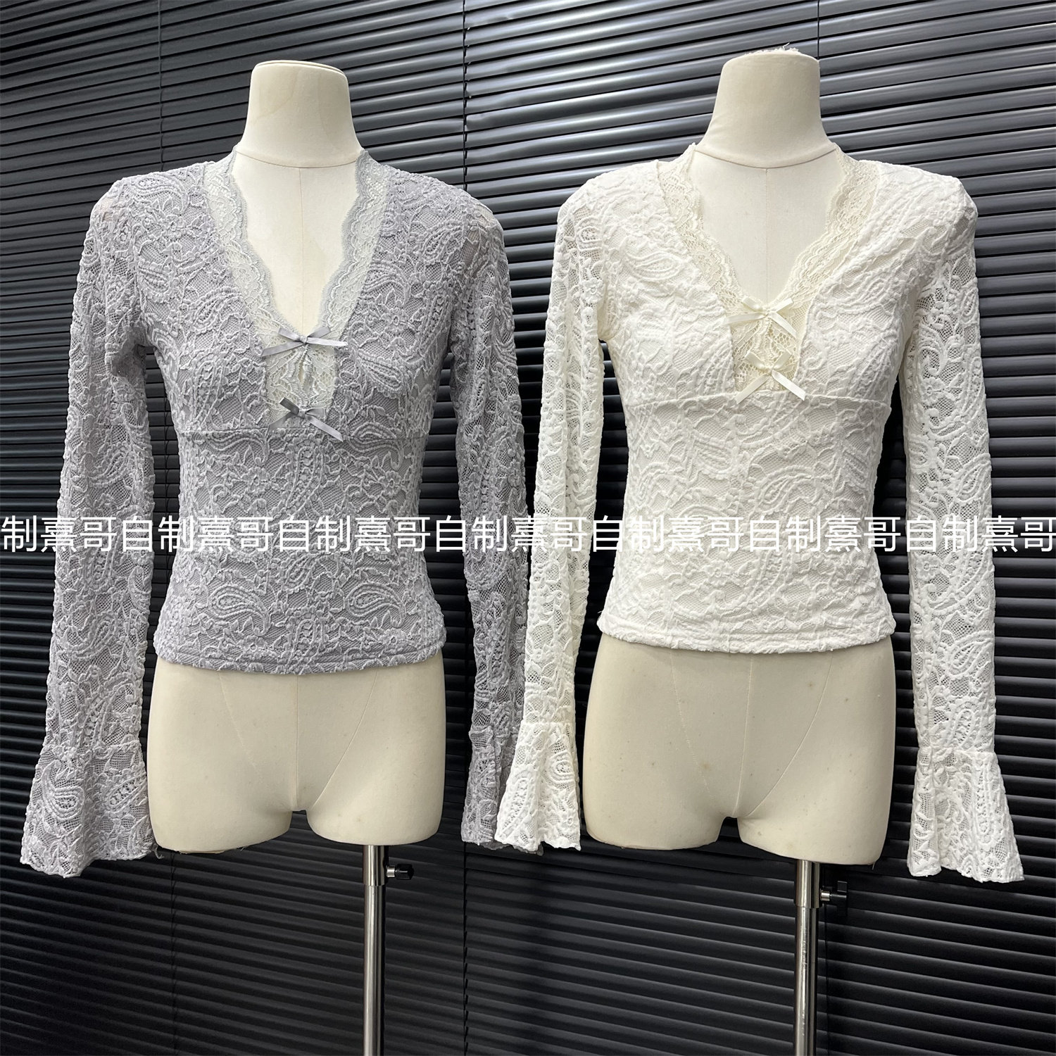法式独特漂亮喇叭袖蕾丝打底衫女秋冬新款内搭设计感小众长袖上衣,女装/女士精品,蕾丝衫/雪纺衫,淘宝优惠券,粉丝福利购,淘宝优惠卷