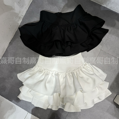 设计感小个甜辣蛋糕蓬蓬短裙