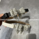 高级感蝴蝶结钻石扣皮带腰带裤 带女百搭小香风洋气气质裤 腰带洋气