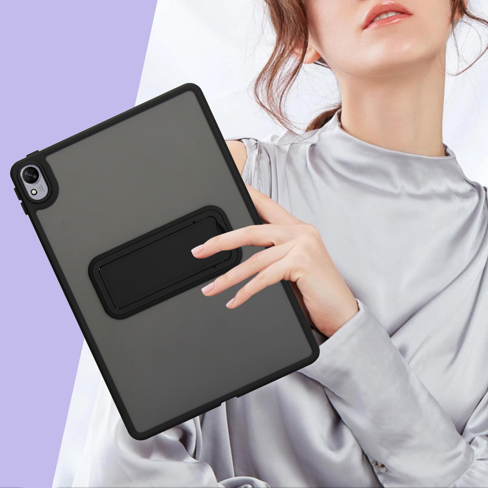 适用华为Matepad 11.5英寸11.5S平板保护套2024年25磨砂硬壳11寸2026年防弯超薄后亚克力后壳带支架全包防弯