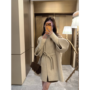 【温柔简讯】秋冬高级感新款绵羊毛大衣