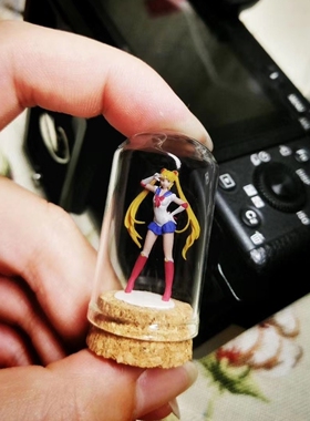 L041美少女战士人物preiser模型1/87 1/64微缩创意景观沙盘小人