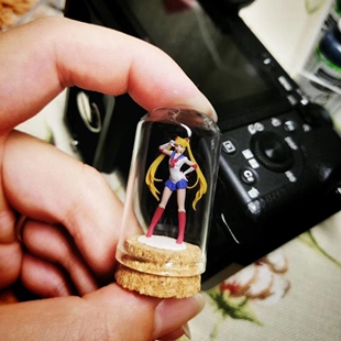 64微缩创意景观沙盘小人 L041美少女战士人物preiser模型1