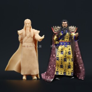L279  风云雄霸天下 雄霸1:64人偶模型手办1:87微缩沙盘小人