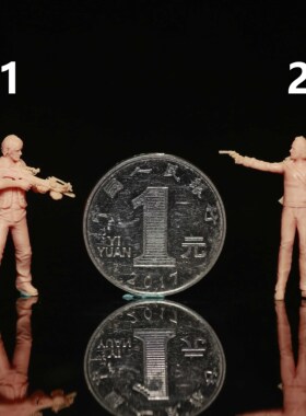 L055行尸走肉瑞克 弩哥 preiser人物模型1/87 1/64微缩沙盘小人偶