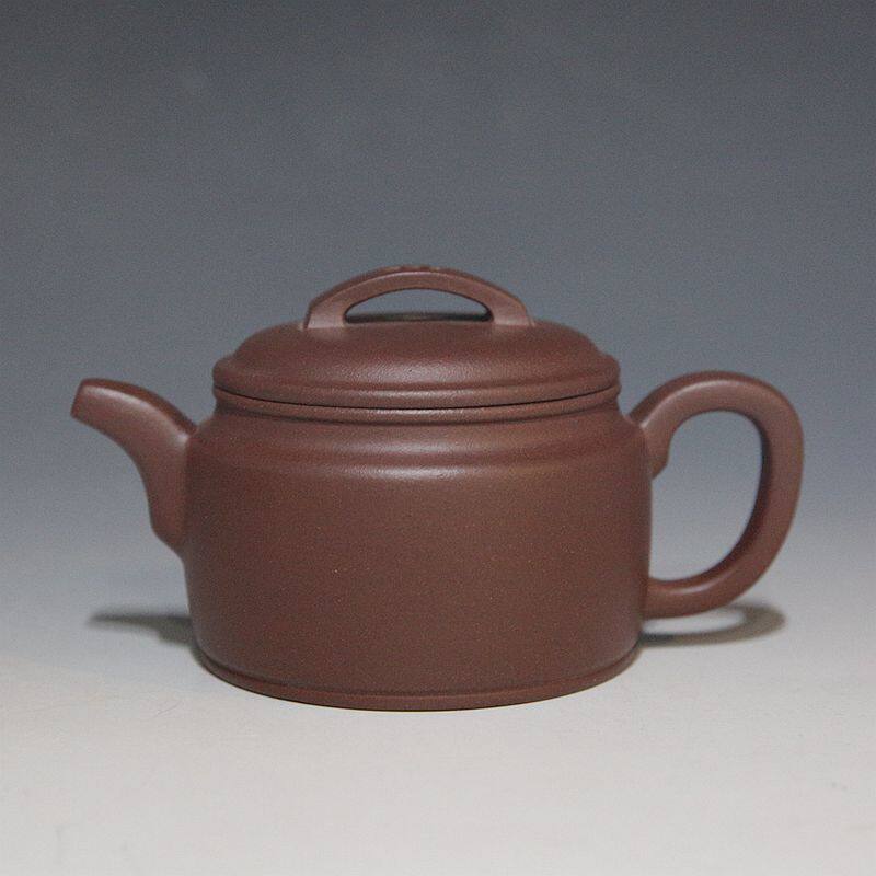 汲老推荐 隐溪老人款王云芳 全手工 底槽清 200cc 汉瓦壶紫砂壶