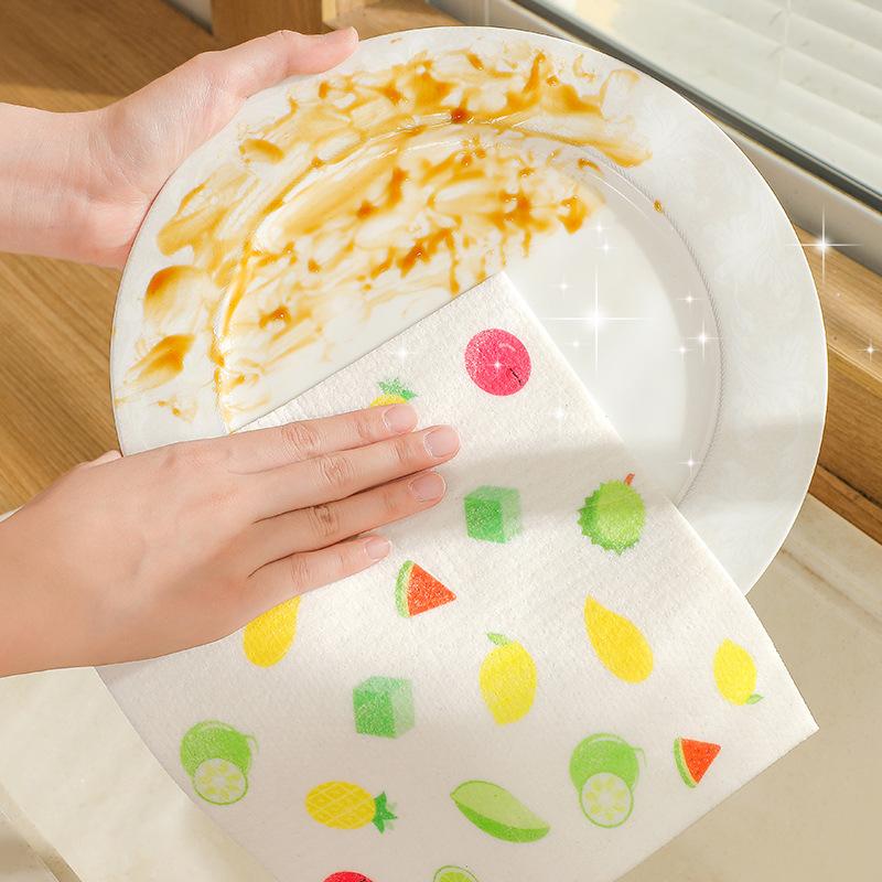 懒人抹布厨房干湿两用不沾油