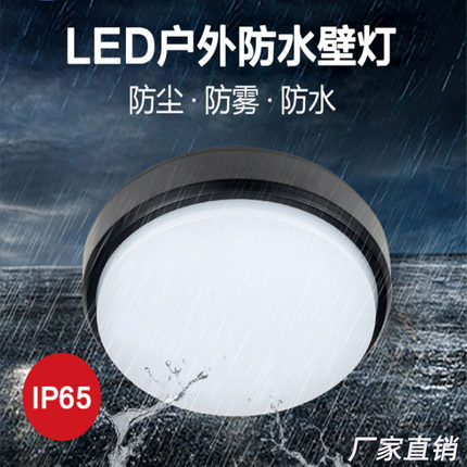 户外防水阳台灯led过道灯防虫入户灯走廊灯阳台灯TP65-110-220V