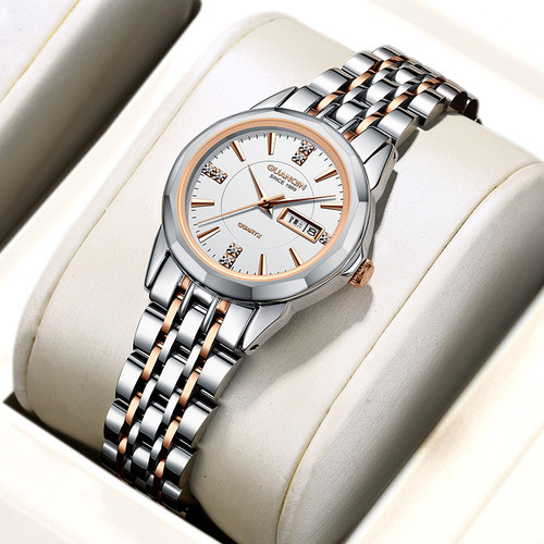 冠琴手表女款轻奢小众女士石英表