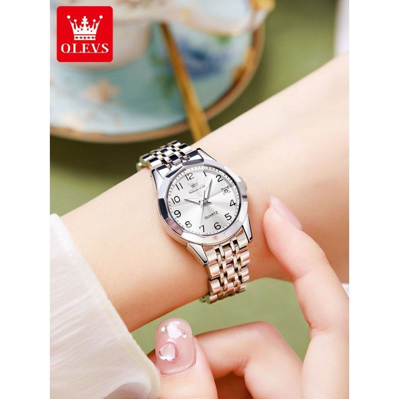 瑞士欧利时手表女士新款简约数字