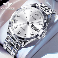 瑞士新款简约男士手表男款机械表全自动正品名牌进口机芯腕表防水