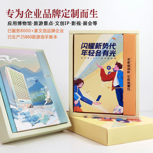 源头厂家硬面笔记本套装来图定制
